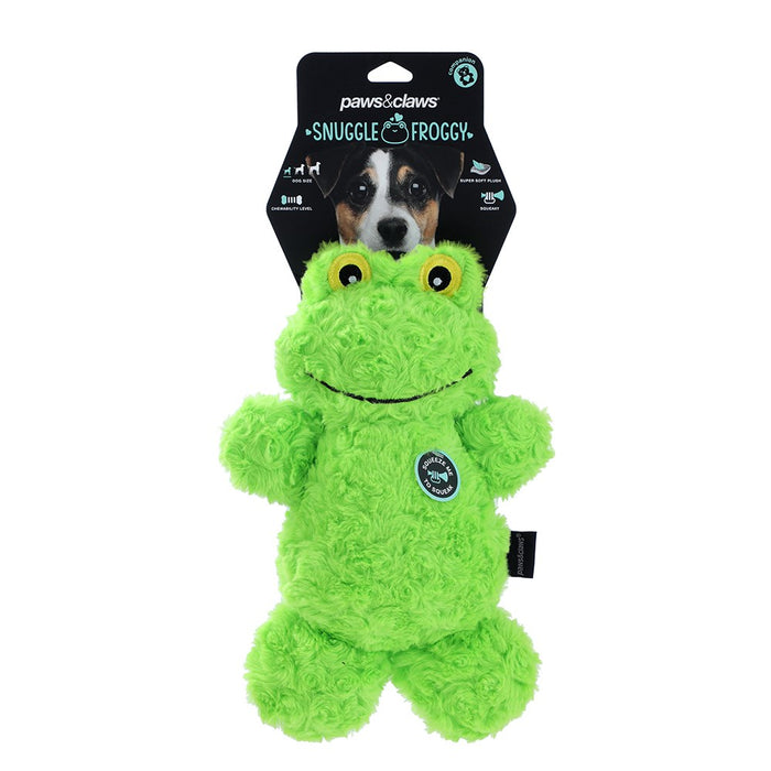 Paws & Claws SNUGGLE PLUSH FROG & RABBIT 32X21CM