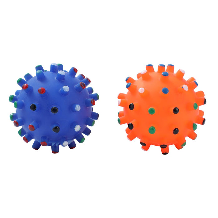 Paws & Claws PUPPY TPR DENTAL BALL 2PK 6.5CM