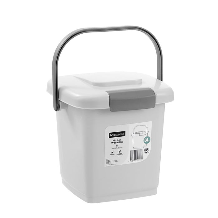 Boxsweden Kitchen Waste Bin 8L 26X24.5X26Cm