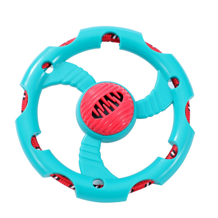 Paws & Claws TUG N' TREAT TPR + ROPE TOY 16X16X6CM