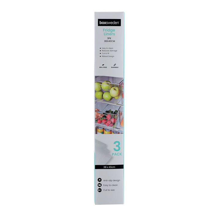 Lemon & Lime FRIDGE LINERS 3PK 38X40CM
