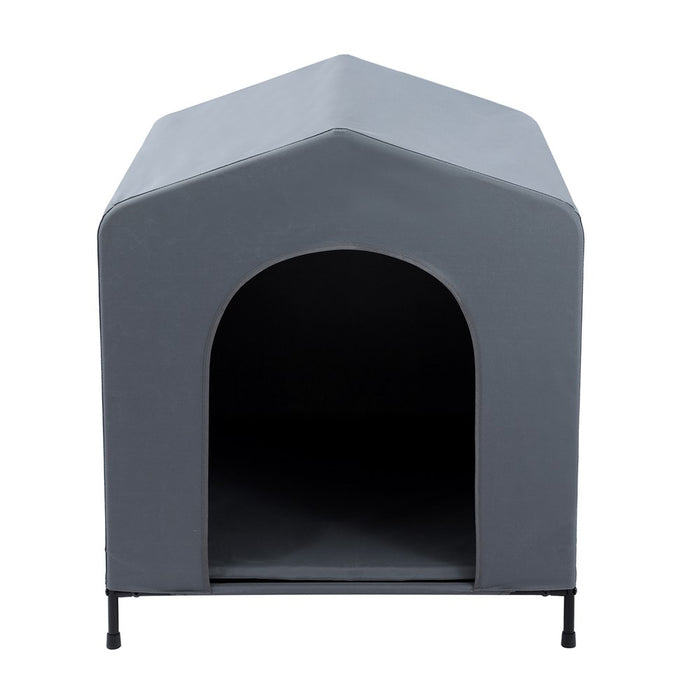 Paws & Claws ELEVATED PET HOUSE W/CUSHION LARGE 102X84X93CM