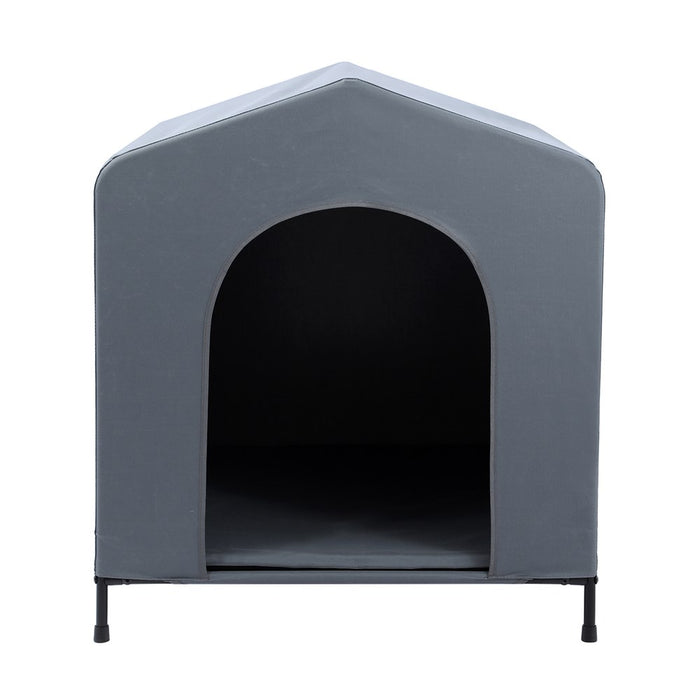 Paws & Claws ELEVATED PET HOUSE W/CUSHION LARGE 102X84X93CM