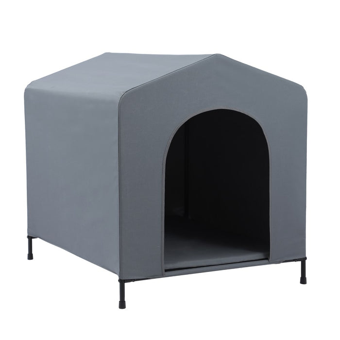 Paws & Claws ELEVATED PET HOUSE W/CUSHION LARGE 102X84X93CM