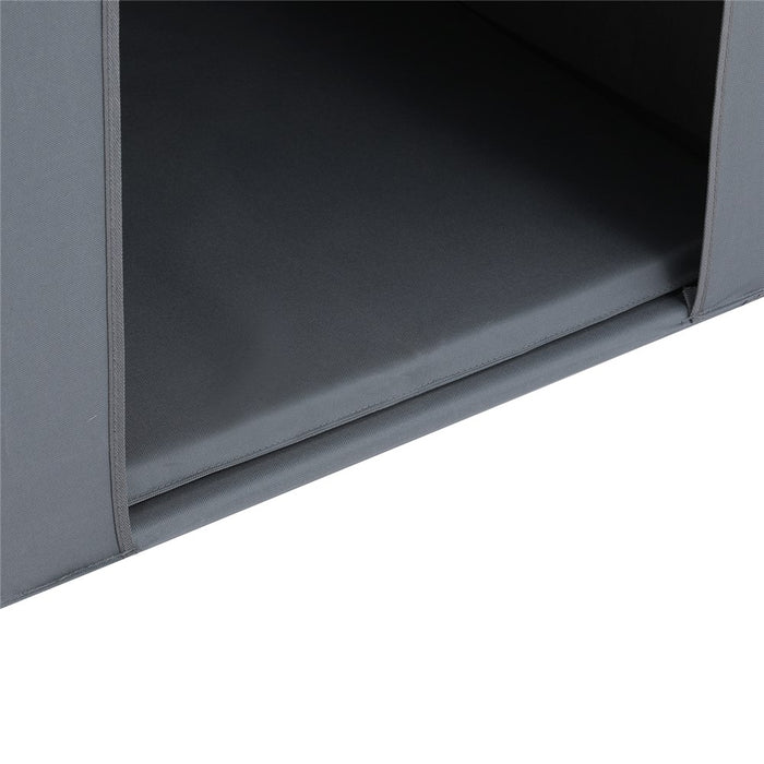 Paws & Claws ELEVATED PET HOUSE W/CUSHION LARGE 102X84X93CM