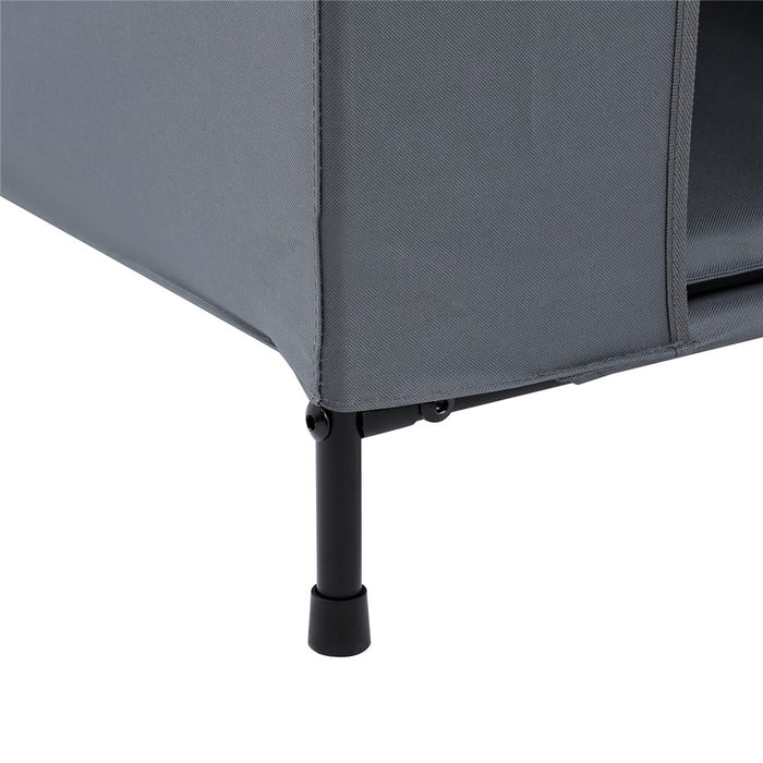 Paws & Claws ELEVATED PET HOUSE W/CUSHION LARGE 102X84X93CM