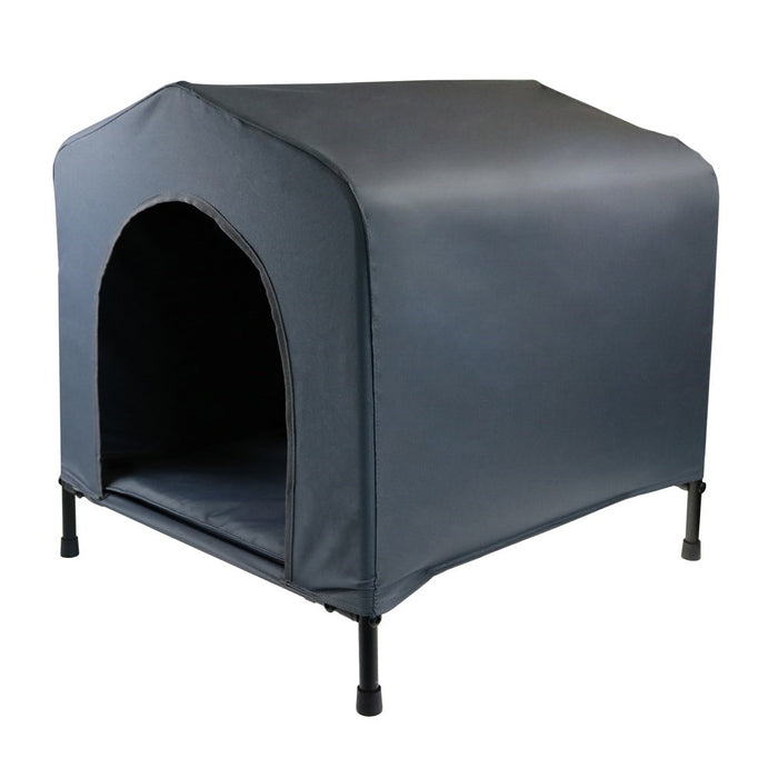 Paws & Claws ELEVATED PET HOUSE W/CUSHION MEDIUM 62X58X63CM