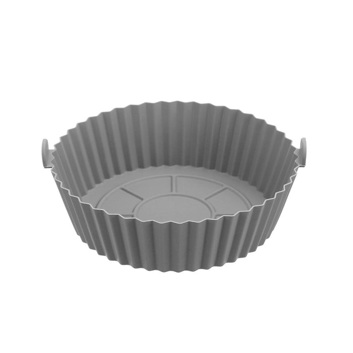 Lemon & Lime SILICONE AIR FRYER TRAY 2PK ROUND 20X20X6CM