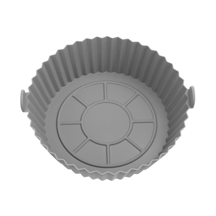 Lemon & Lime SILICONE AIR FRYER TRAY 2PK ROUND 20X20X6CM