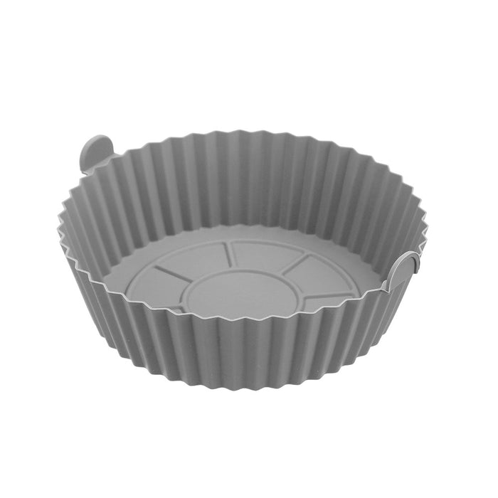 Lemon & Lime SILICONE AIR FRYER TRAY 2PK ROUND 20X20X6CM