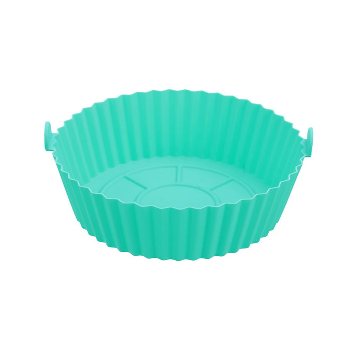 Lemon & Lime SILICONE AIR FRYER TRAY 2PK ROUND 20X20X6CM