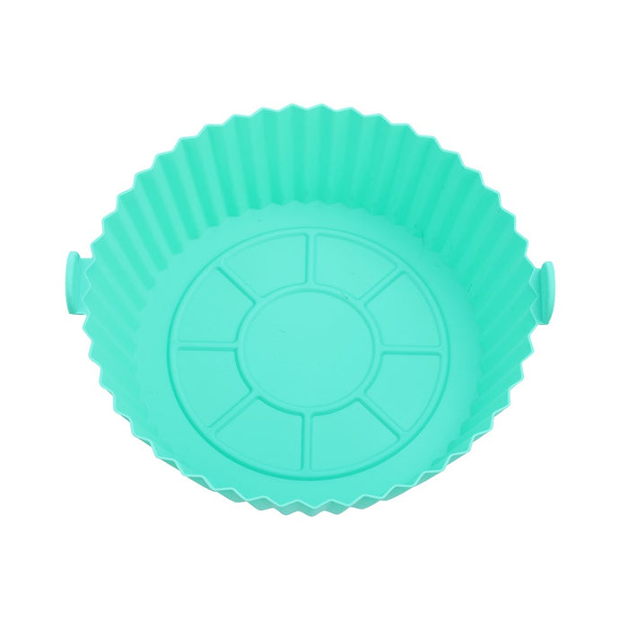 Lemon & Lime SILICONE AIR FRYER TRAY 2PK ROUND 20X20X6CM