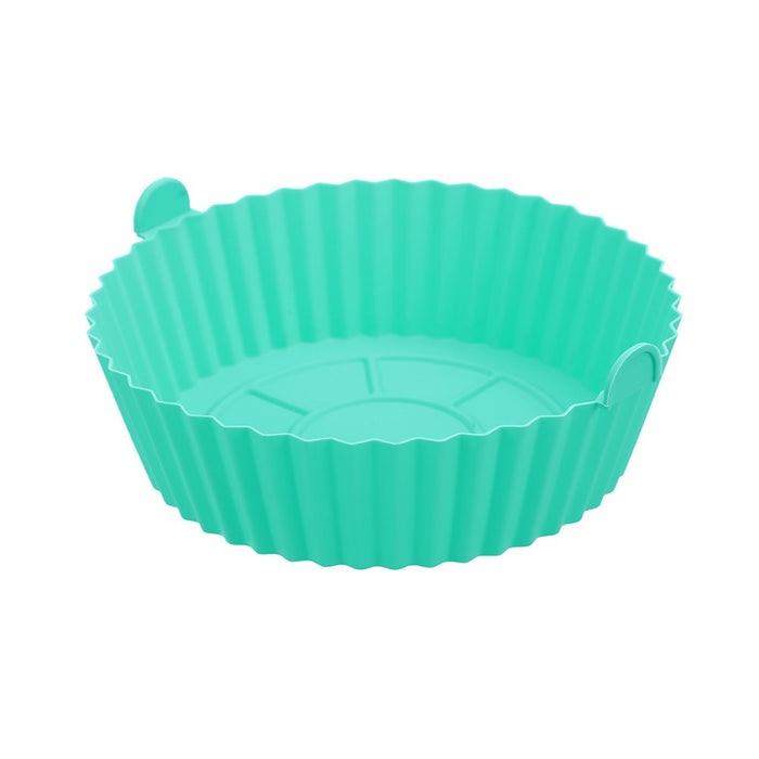 Lemon & Lime SILICONE AIR FRYER TRAY 2PK ROUND 20X20X6CM