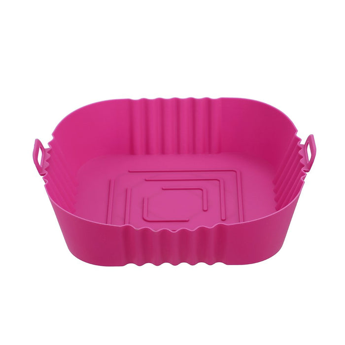 Lemon & Lime SILICONE AIR FRYER TRAY 2PK 21X21X5CM SQUARE