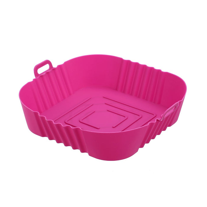 Lemon & Lime SILICONE AIR FRYER TRAY 2PK 21X21X5CM SQUARE