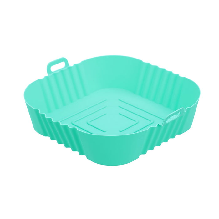 Lemon & Lime SILICONE AIR FRYER TRAY 2PK 21X21X5CM SQUARE