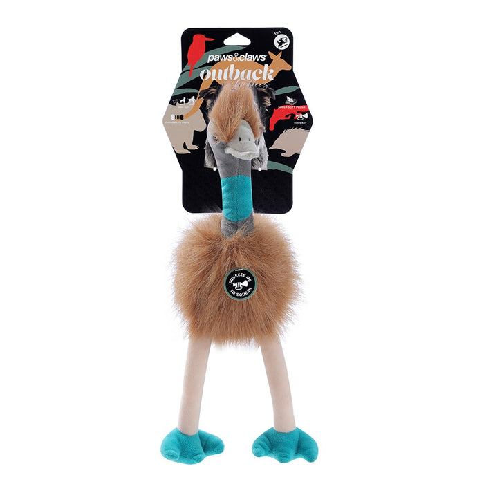 Paws & Claws OUTBACK BUDDIES EMU 30X12X12CM