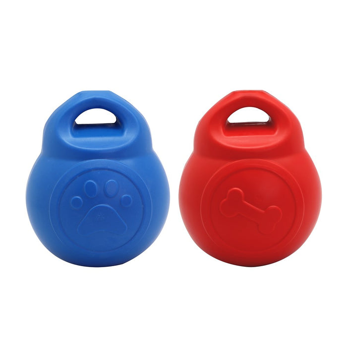 Paws & Claws SUPER TUFF BALL TPR PET TOY 15CM RED & BLUE
