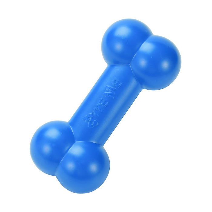 Paws & Claws SUPER TUFF BONE TPR PET TOY 18CM RED & BLUE
