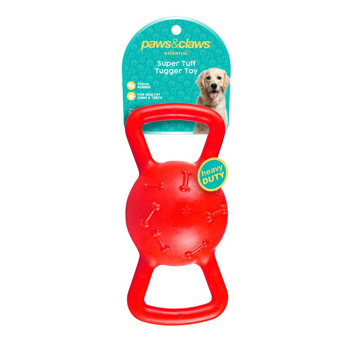 Paws & Claws SUPER TUFF TUG-OF-WAR TPR PET TOY 19CM