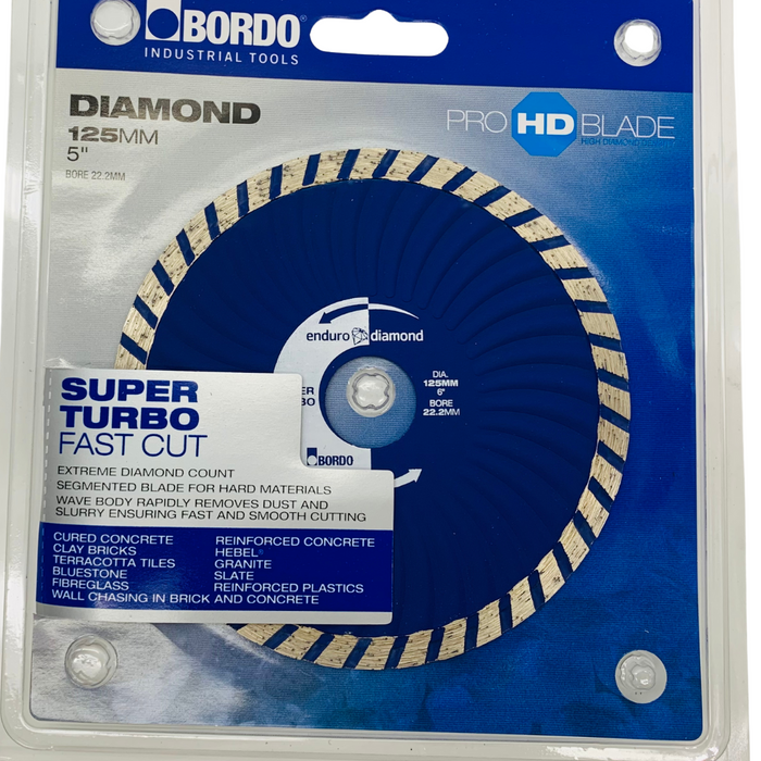 Bordo 180mm Super Turbo Fast Cut Blade