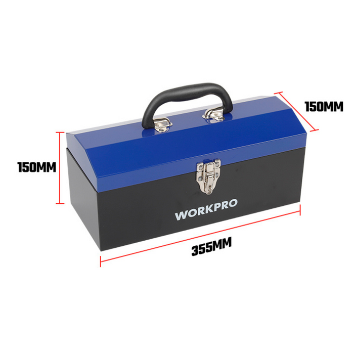 Workpro Portable Toolbox，35.5X15X15Cm