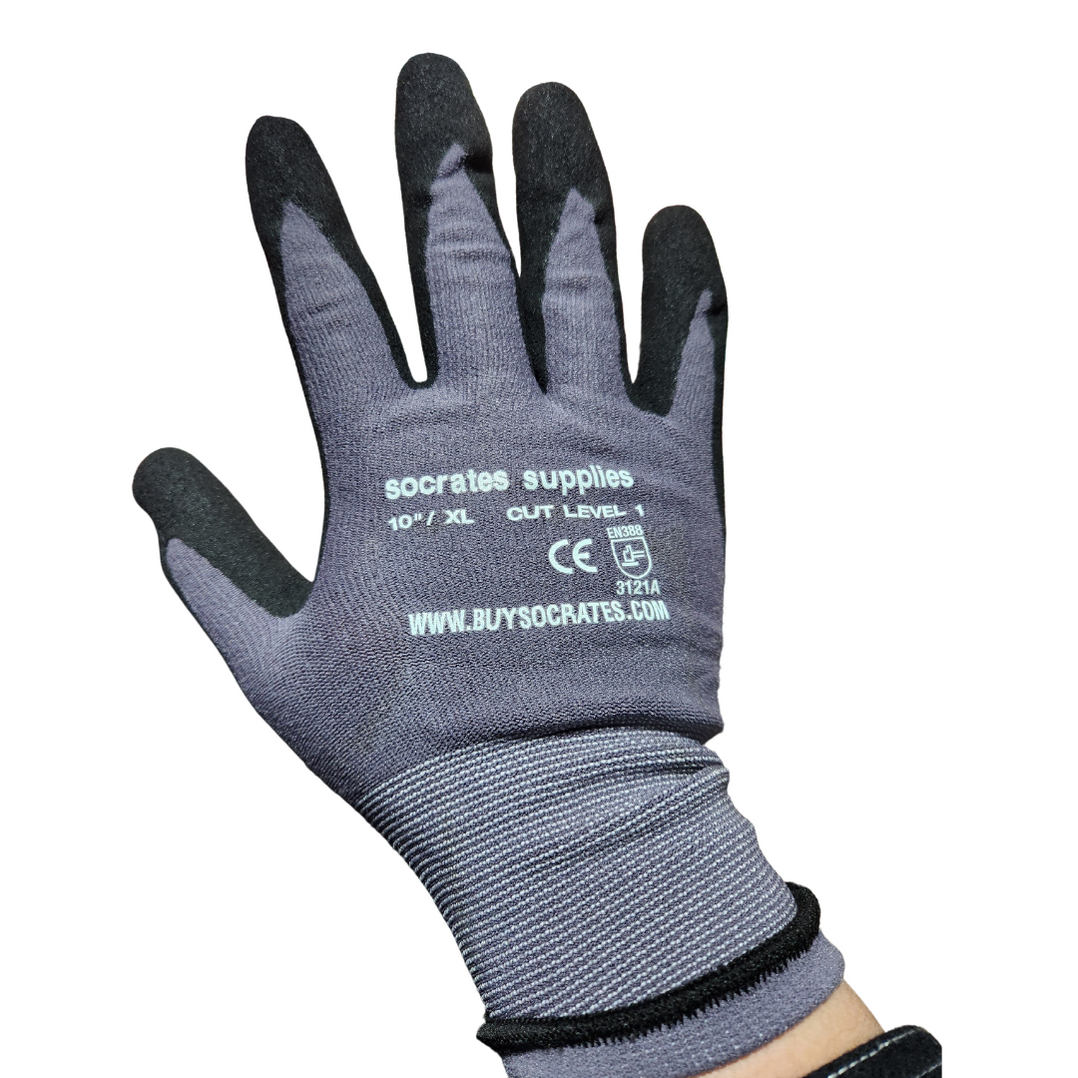 SBS 15 Gauge Nitrile Gloves for Steel Fixing – High-Quality, Durable C ...