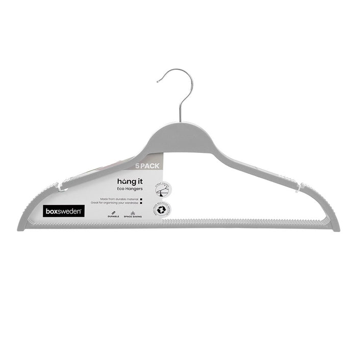 Boxsweden Hangit Eco Hangers 5Pk 45Cm Wheat Straw