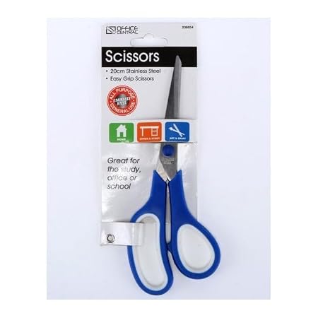 Scissor Stainless Steel Blade Easy Grip 20cm
