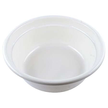 Wash Basin Multi-purpose Round - 6L- ?35cm x 14cm(h) - White