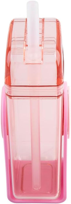 Oasis Kid's Tritan Juice Box W/Straw 300Ml - Pink