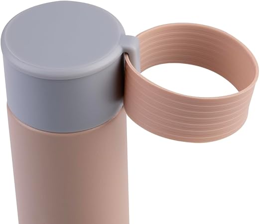 S/S D/WALL INS. DRINK BOTTLE W/ POWDERCOAT 250ML LATTE