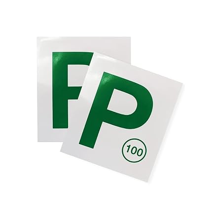 Plate P NSW Green Magnetic 2pk