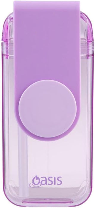 Oasis Kid's Tritan Juice Box W/Straw 300Ml - Lavender