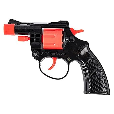 Cap Gun 1pk Black