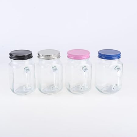 Mason Jar with Lid 450mL