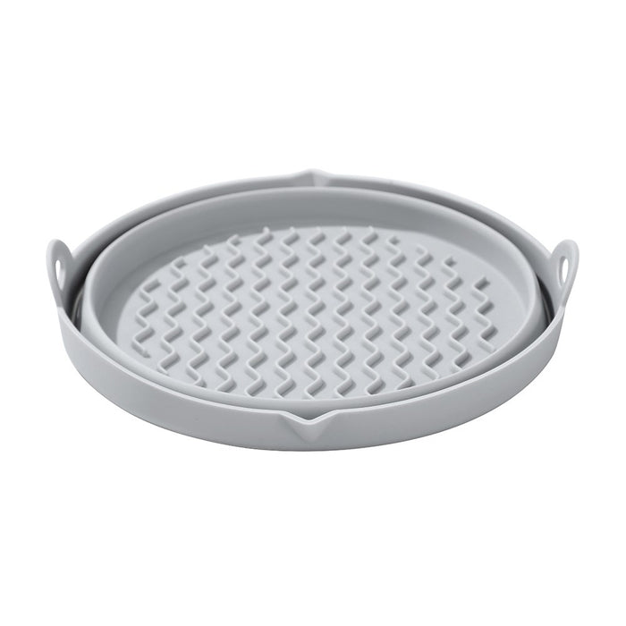 Lemon & Lime SILICONE COLLAPSIBLE AIR FRYER TRAY ROUND 19.5CM
