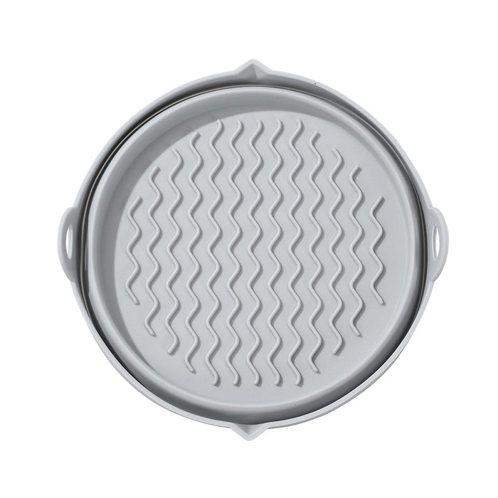 Lemon & Lime SILICONE COLLAPSIBLE AIR FRYER TRAY ROUND 19.5CM