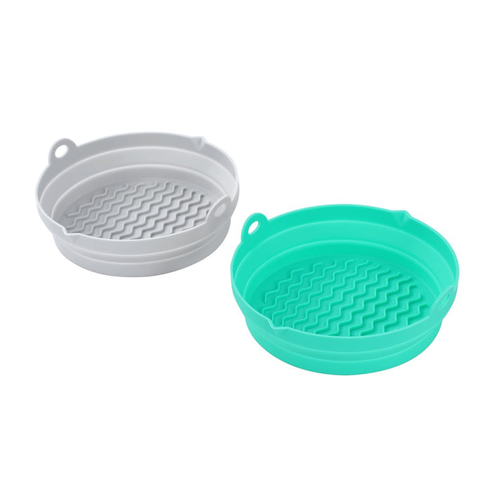 Lemon & Lime SILICONE COLLAPSIBLE AIR FRYER TRAY ROUND 19.5CM