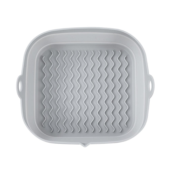 Lemon & Lime SILICONE COLLAPSIBLE AIR FRYER TRAY SQUARE 21CM