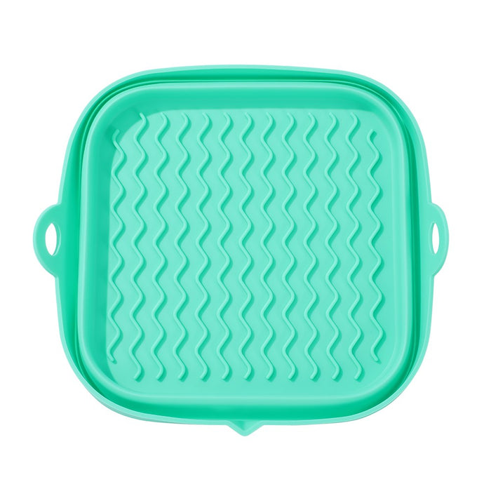 Lemon & Lime SILICONE COLLAPSIBLE AIR FRYER TRAY SQUARE 21CM