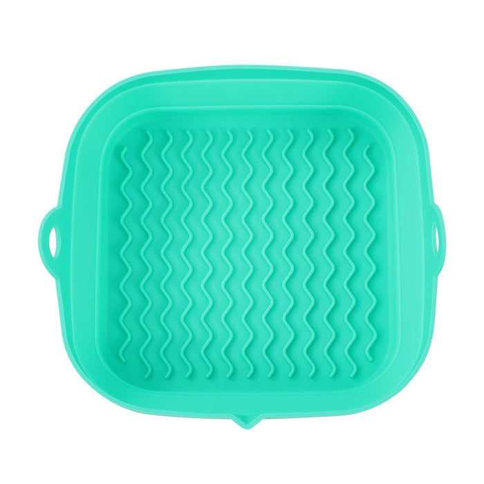 Lemon & Lime SILICONE COLLAPSIBLE AIR FRYER TRAY SQUARE 21CM