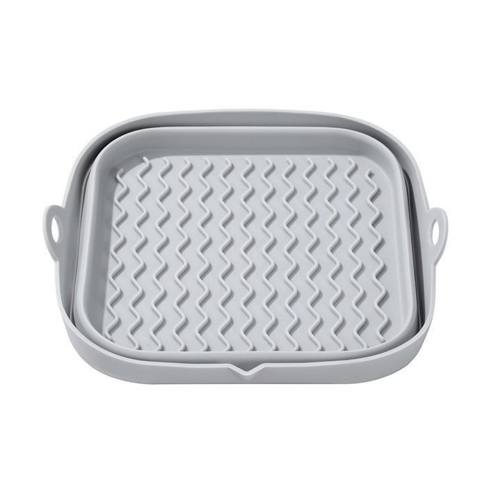 Lemon & Lime SILICONE COLLAPSIBLE AIR FRYER TRAY SQUARE 21CM
