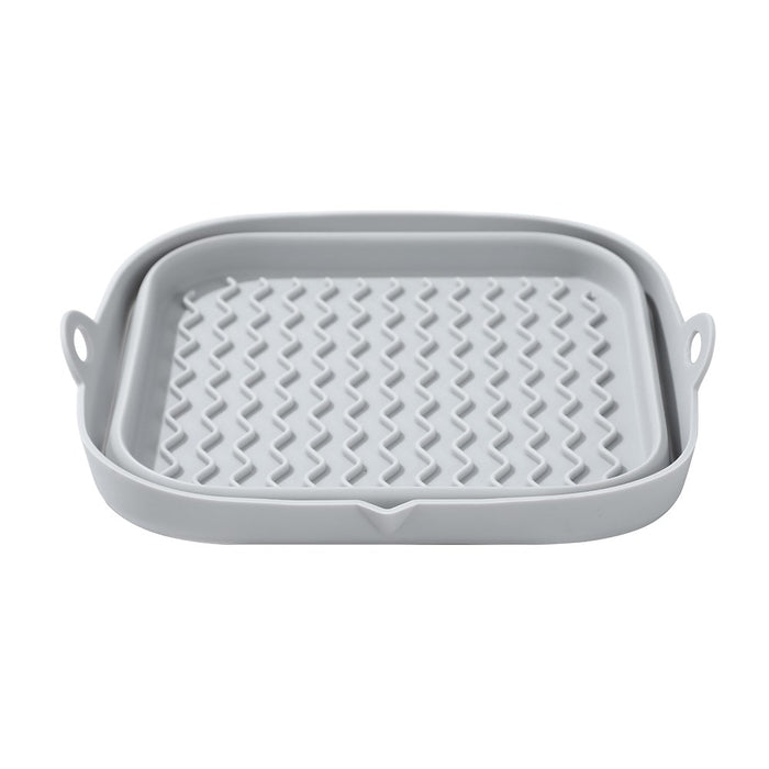 Lemon & Lime SILICONE COLLAPSIBLE AIR FRYER TRAY SQUARE 21CM