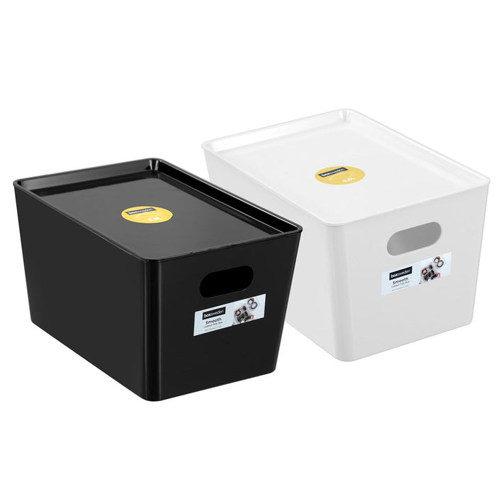 Boxsweden Smooth Tidy Box 5.6L 26X17.5X14.5Cm
