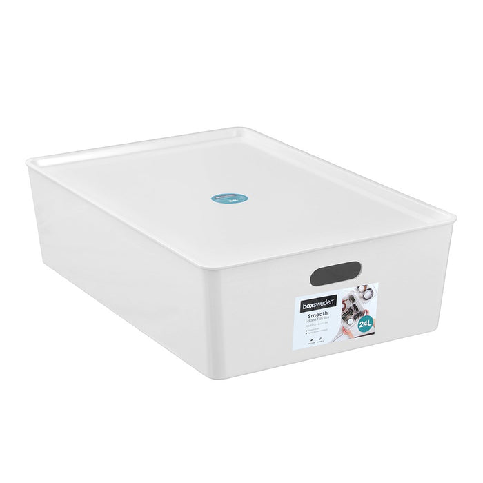Boxsweden Smooth Tidy Box 24L 54X36.5X15.5Cm