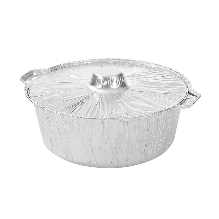 Lemon & Lime FOIL BBQ POT 5.5L 2PK 34CM