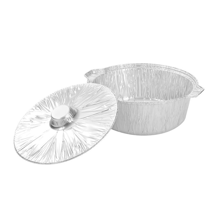 Lemon & Lime FOIL BBQ POT 5.5L 2PK 34CM