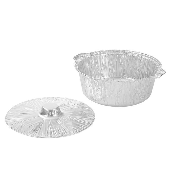 Lemon & Lime FOIL BBQ POT 5.5L 2PK 34CM
