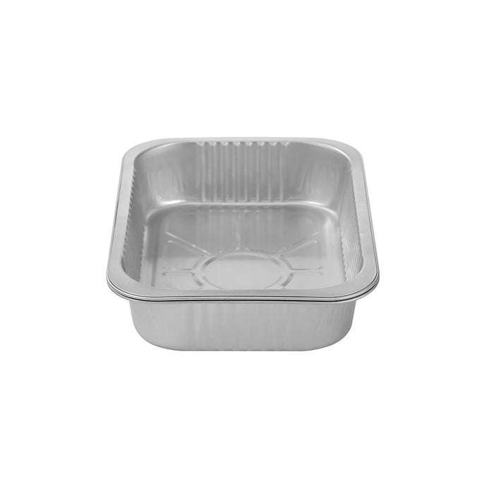 Lemon & Lime PREMIUM FOIL TRAY SMOOTH WALL 2PK 28X19.5X5.5CM